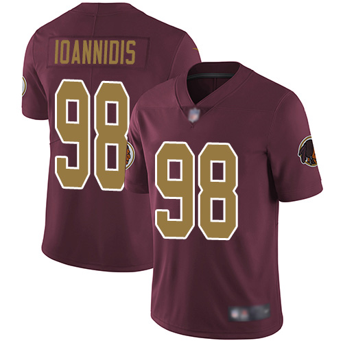 Washington Redskins Limited Burgundy Red Youth Matt Ioannidis Alternate Jersey NFL Football 98 80th